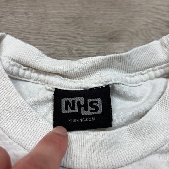 Vintage 90s Santa Cruz Screaming Hand NHS Tag Shirt Men's Small Skater - Picture 5 of 11